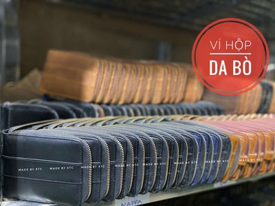 Nhập sỉ ví da bò giá rẻ ở Sài Gòn 1