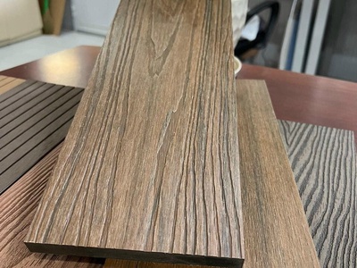 Thanh gỗ nhựa Ecowood dùng làm hàng rào, cổng 0