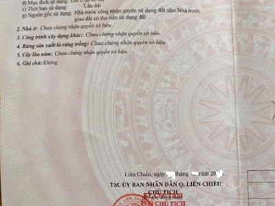 Cần bán 1 cặp đất mặt tiền đường kinh dương vương- phường hòa minh 1