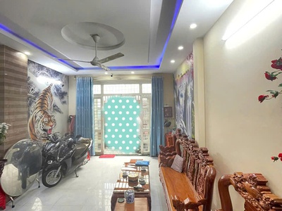 Bán nhà 4 tầng, 68m2, 4pn, hxh đẹp hà huy giáp ngay ngã tư ga, quận 12 1