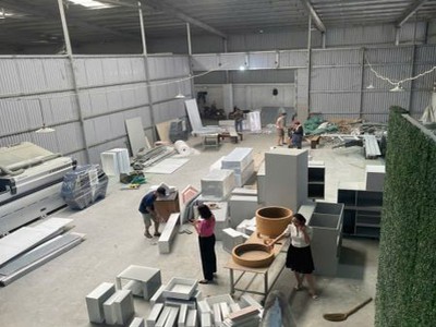 Cho thuê xưởng sản xuất nội thất 900m2 tại thường tín 1