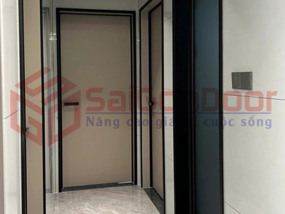 Cửa gỗ Carbon sang trọng 2