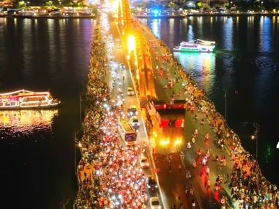 Ngũ hành sơn, đất 2 mặt tiền đường chương dương, mặt sông hàn, diện tích 100m2, gần khu sophou 2