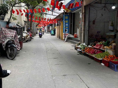 Nhà mặt ngõ 56m2 dương quảng hàm, cầu giấy, hà nội. đường ô tô, thông thiên các ngả, kinh doanh sầm 1