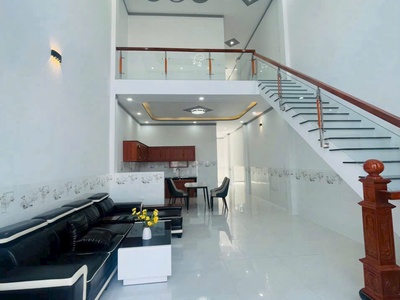 Bán nhà sổ riêng 1 trệt 1 lửng siêu đẹp, mới tinh p. trảng dài chỉ 2 tỷ 390 1