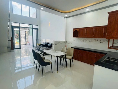 Bán nhà sổ riêng 1 trệt 1 lửng siêu đẹp, mới tinh p. trảng dài chỉ 2 tỷ 390 2