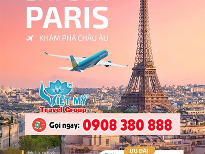 Nhận Ưu Đãi Hãng Vietnam Airlines Đến Pari Pháp 0