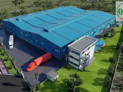  Cho thuê nhà xưởng mới đang xây DT 16.373m2 ở Lai Hưng Bàu Bàng, BD 1