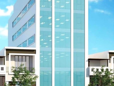 Toà nhà mặt phố nguyễn lương bằng   dòng tiền 6 tỷ/năm   dt 550m  x 8 tầng   2 hầm   giá 358 tỷ 0