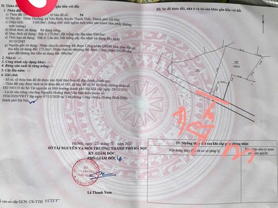 Đất chính chủ - giá đầu tư tại thạch thất - phù hợp cho nghỉ dưỡng 1