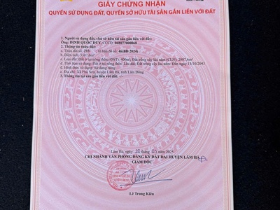 Bán đất đầu tư phân lô ngay mặt tiền đường ql27, phú sơn - lâm hà - lâm đồng. 2