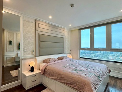 CHO THUÊ  căn hộ Léman Luxury mặt tiền Nguyễn Đình Chiểu, Quận 3 : Diện tích 100m  - 2 phòng ngủ 2