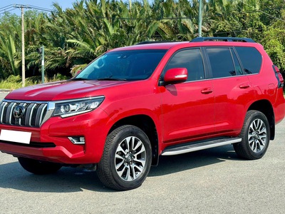 Bán xe Toyota Prado VX 2.7L 2023, màu đỏ. 4