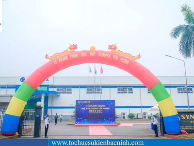 Dịch vụ Tổ chức sự kiện Tổ Chức Sự Kiện Bắc Ninh - Lễ Khánh thành nhà máy SYNOPEX 0