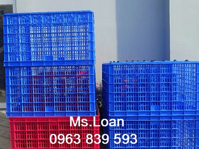 Sóng nhựa công nghiệp có bánh xe giá rẻ giao hàng toàn quốc. 0963.839.593 Ms.Loan 5