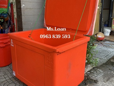 Thùng giữ lạnh thái lan 450L ướp hải sản công nghiệp khối lượng lớn. 2