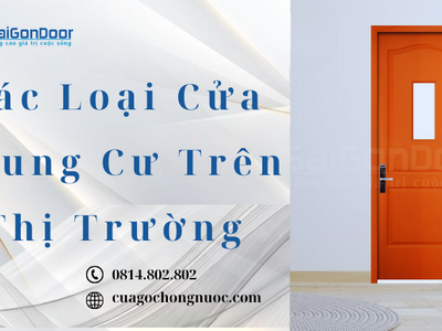 Các Loại Cửa Chung Cư Trên Thị Trường 0