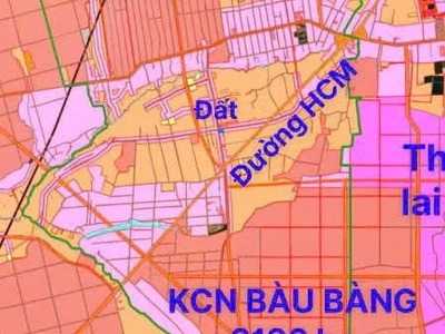 Đất nằm giữa 2kcn bầu bàng và cây trường 1