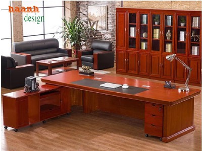 Bàn ghế lãnh đạo gỗ tự nhiên - Sự thanh lịch và sang trọng cho không gian văn phòng của bạn 4