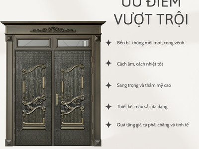 Cửa thép vân gỗ 0