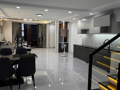 Nhà 2 tầng mới đẹp   gần 100m    xe hơi tới nhà   full nội thất   tân thới nhất, q12 - 5.99 tỉ 1