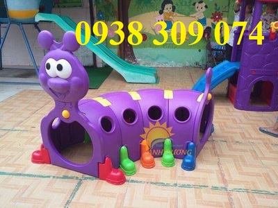 Hang chui con kiến mầm non, hầm chui con kiến màu tím cho bé 0