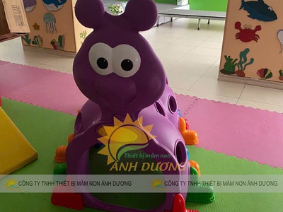 Hang chui con kiến mầm non, hầm chui con kiến màu tím cho bé 2