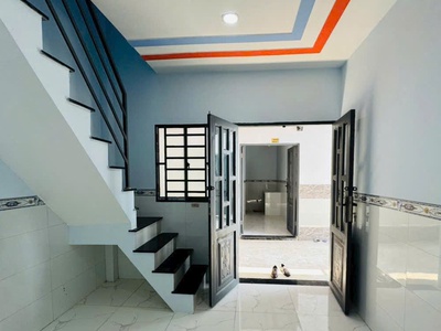 Bán nhà đẹp 1 trệt 1 lầu - giá yêu thương - vị trí tại : mỹ hạnh nam - đức hòa - tỉnh long an 0