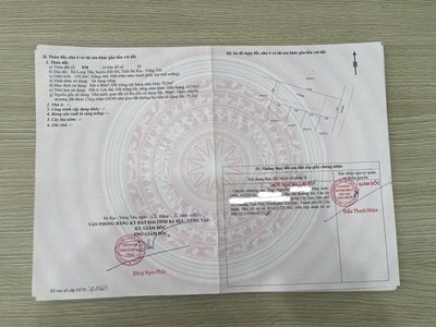  bán lô đất gần hồ đá bàng   bà rịa, giá chỉ 590 triệu 0