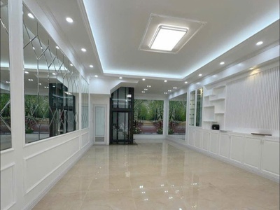Nhà xây mới thang máy phố pháo đài láng - 48m x 7 tầng gara ô tô giá 14,7 tỷ 0