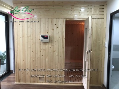 Lắp đặt phòng xông hơi khô giá rẻ tại thái thuỵ, thái bình 5