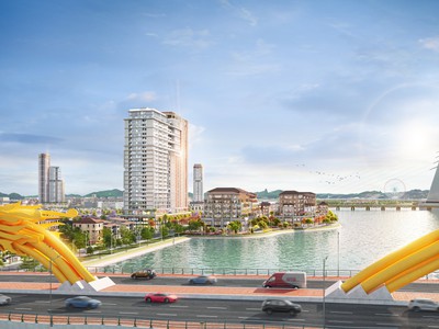 Chủ cần tiền bán gấp căn góc 3PN view sông Hàn, dự án Sun Ponte 0