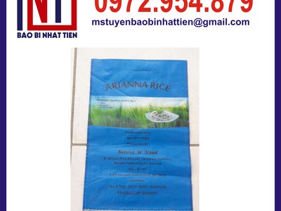 Chuyên cung cấp bao PP dệt đựng gạo 5kg 10kg 25kg 50kg 10