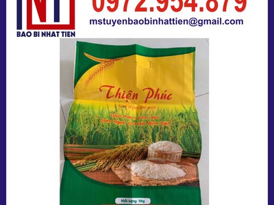 Chuyên cung cấp bao PP dệt đựng gạo 5kg 10kg 25kg 50kg 12