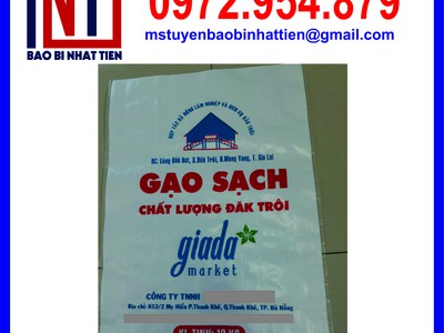 Chuyên cung cấp bao PP dệt đựng gạo 5kg 10kg 25kg 50kg 13