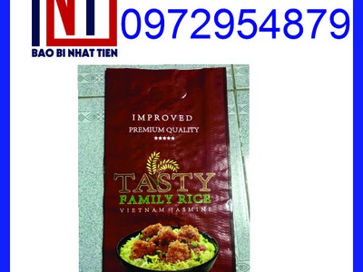 Chuyên cung cấp bao PP dệt đựng gạo 5kg 10kg 25kg 50kg 6