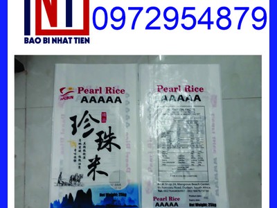 Chuyên cung cấp bao PP dệt đựng gạo 5kg 10kg 25kg 50kg 18