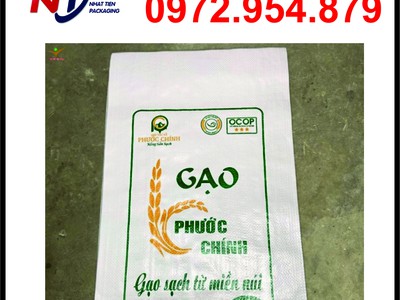 Chuyên cung cấp bao PP dệt đựng gạo 5kg 10kg 25kg 50kg 14