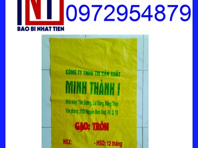 Chuyên cung cấp bao PP dệt đựng gạo 5kg 10kg 25kg 50kg 3