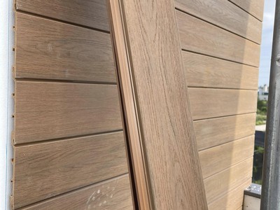 Ốp tường trần trang trí sử dụng gỗ nhựa Ecowood WPO-12515CD 1