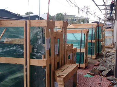Kính uốn cong, kính cong cường lực, cửa kính uốn cong tại Phú Quốc, TPHCM,Đồng Nai 1