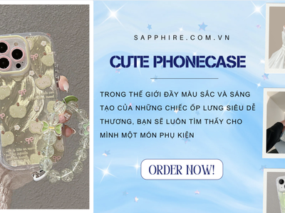 Phone Case Cute   Phụ Kiện Dễ Thương Cho Dế Yêu 0