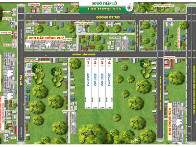 Bán nhanh lô đất mặt tiền đường gần xã tân hưng đồng phú, bình phước 3