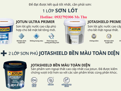 Sơn Jotun Jotashield Bền màu toàn diện - Đẳng cấp sơn ngoại thất cho mọi công trình 0