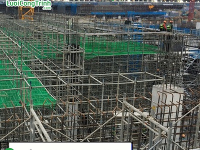 Lưới bao che, lưới an toàn, lưới lan can giá tại nhà máy 2