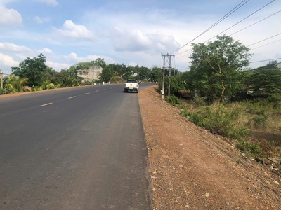 400 m2 thổ cư, 17m mặt tiền tỉnh lộ 1 - cách trung tâm h.buôn đôn 500m, giá chỉ 170 tr/m 0