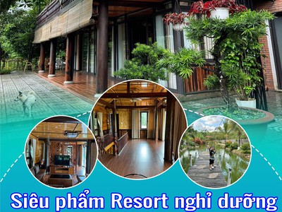 Bán rẻ siêu phẩm resort nghỉ dưỡng rộng 6.500m2 cực đẹp như đà lạt 0