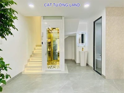 Nhà mới 5 tầng, thang máy  5x10m . đối diện emart 2 phan huy ích, giá 7.19 tỷ 2