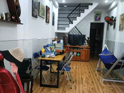 Bán nhà 2 tầng mặt tiền gần chợ kiến thiết vip hiệp phú thủ đức chỉ 4.6 tỷ cho thuê 9tr.tháng có 1 1