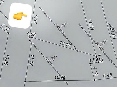 Cc cấn bán 90m full thổ cư lô góc tại xã phú nghĩa chương mỹ 1